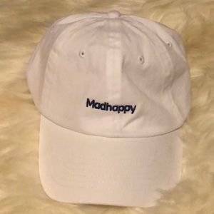 MadHappy Classic Dad White Hat
